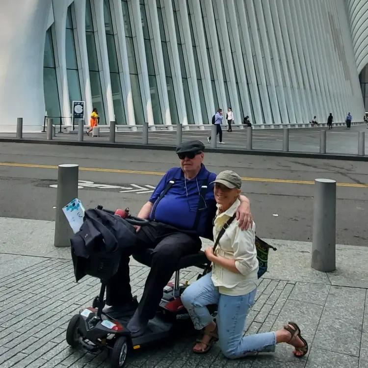 Heavy Duty Mobility Scooter Rental via Cloud of Goods